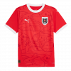 Austria 2024 Home Red Jersey