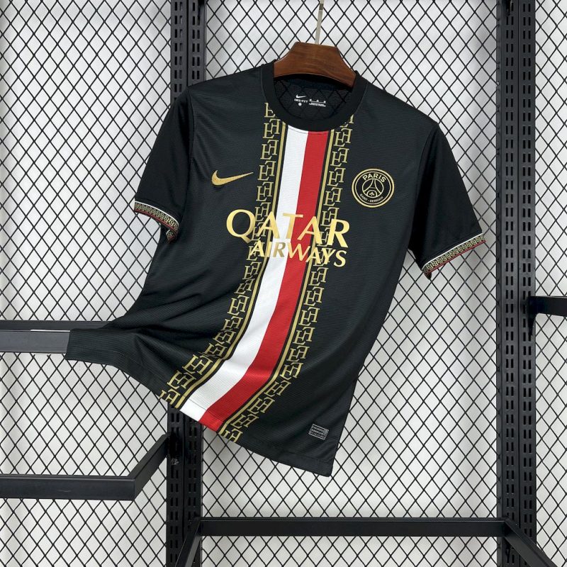 Paris Saint Germain 2025/26 Concept Black Jersey