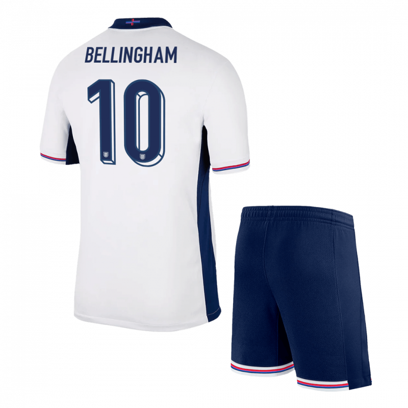BELLINGHAM #10 England 2024 Home Kids Kit