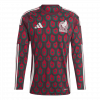 Mexico 2024 Home Red Long Sleeve Jersey