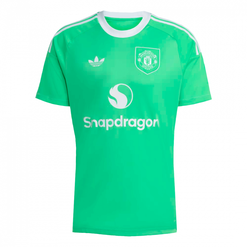 Manchester United 2025/26 Goalkeeper Green Goalkeeper Jersey