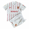 Sevilla 2021/22 Home White Kids Kit