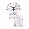 Bayern Munich 2025/26 Away White Kids Kit